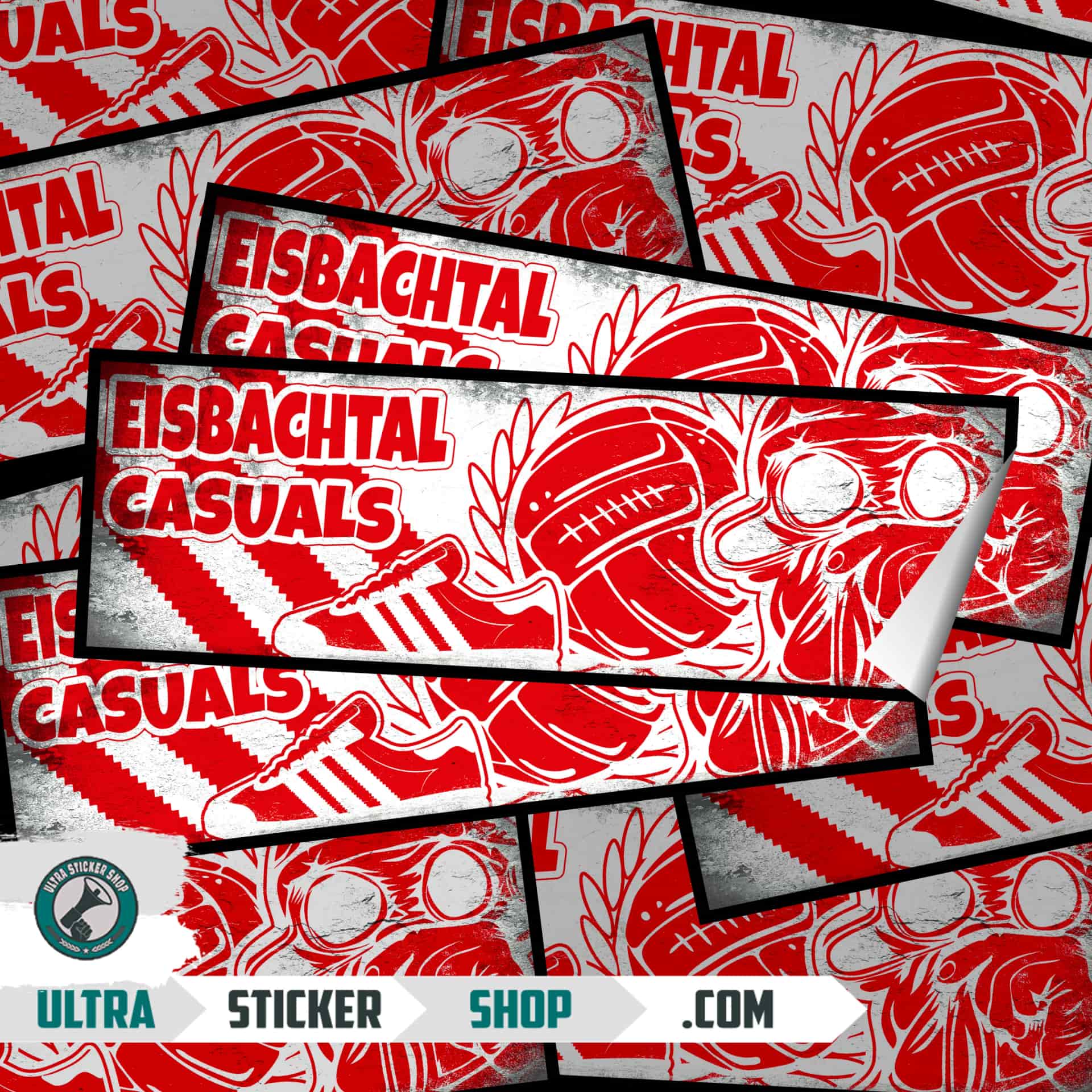 Eisbachtal casuals Aufkleber