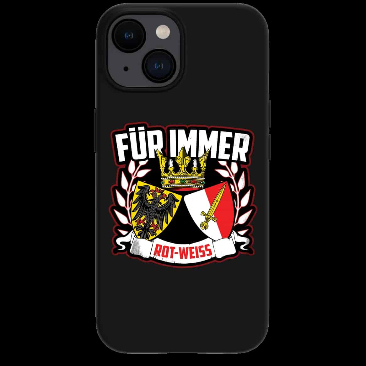 Für Immer rot-weiss iPhone-Hülle