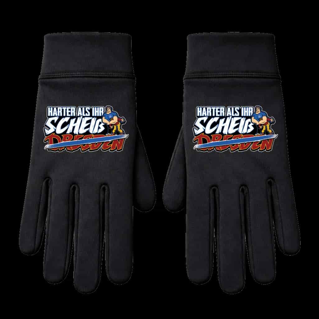 Harter als ihr - scheiß Dresden Handschuhe