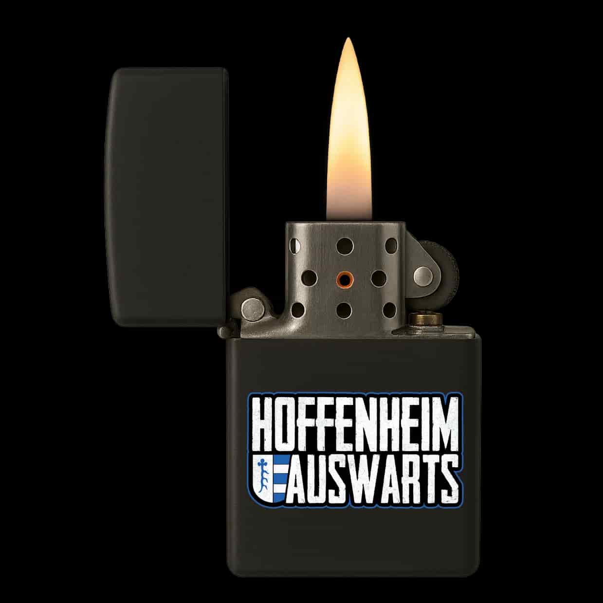 Hoffenheim auswärts Feuerzeug