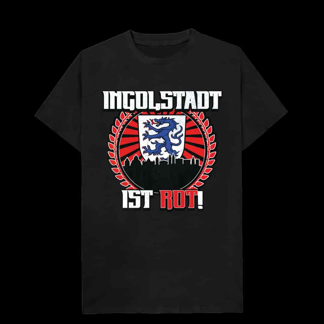 Ingolstadt ist rot T-Shirt