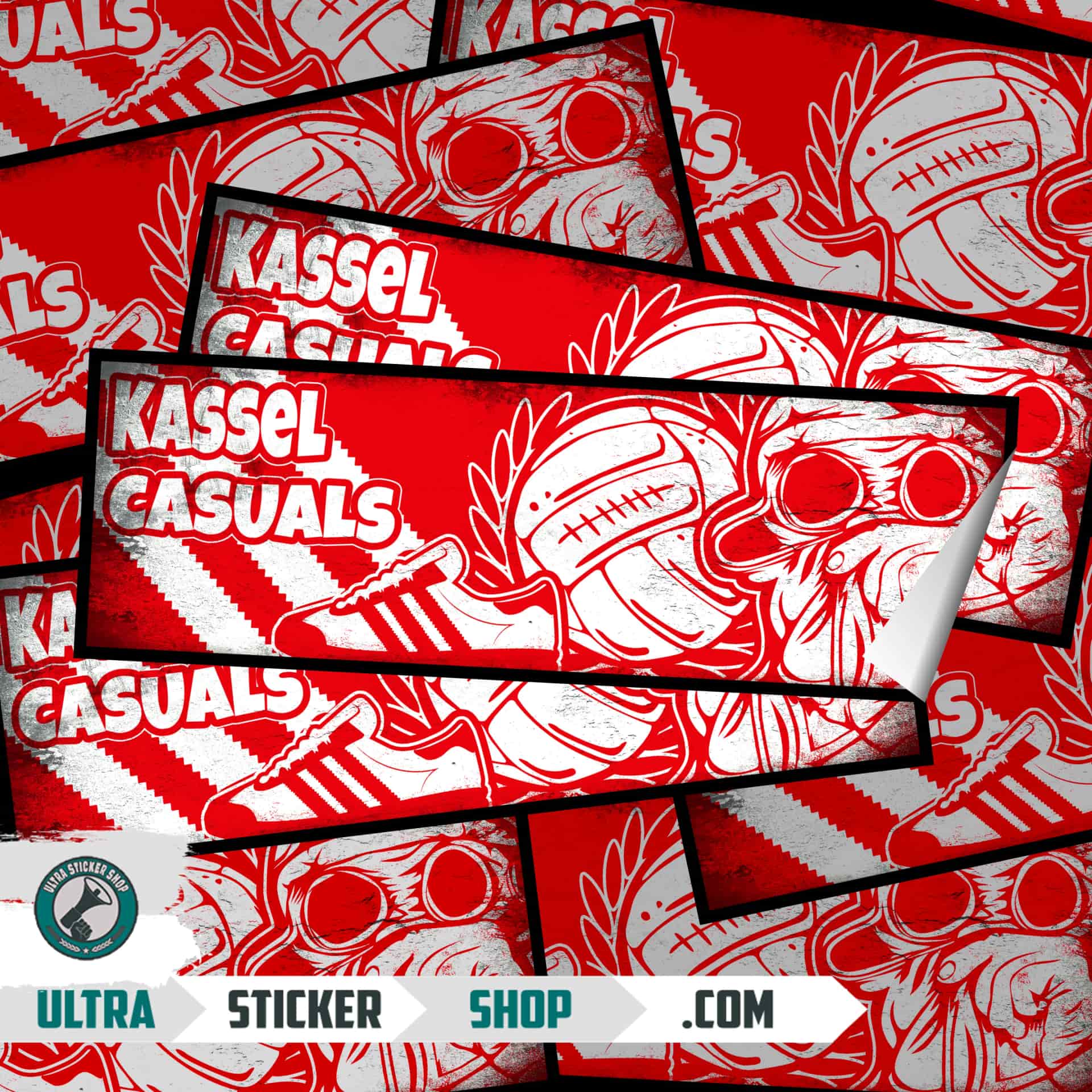 Kassel casuals Aufkleber