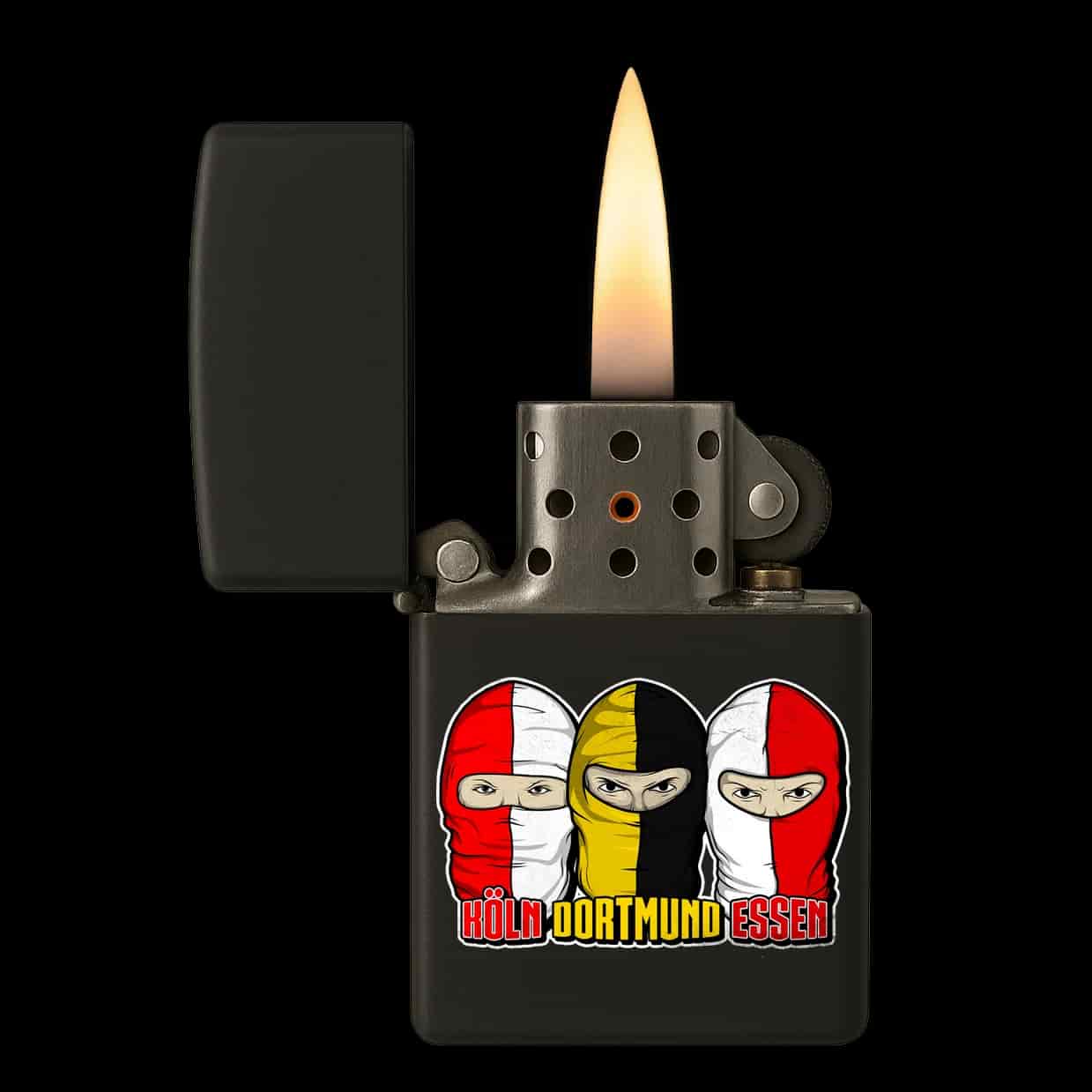 Köln X Dortmund X Essen Feuerzeug