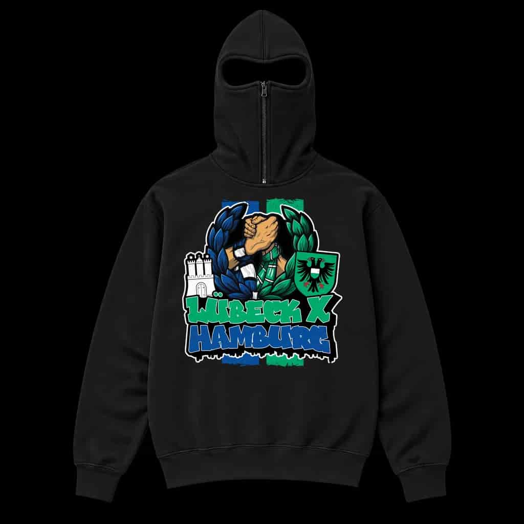 Lübeck X Hamburg Ninja Kapuzenpullover