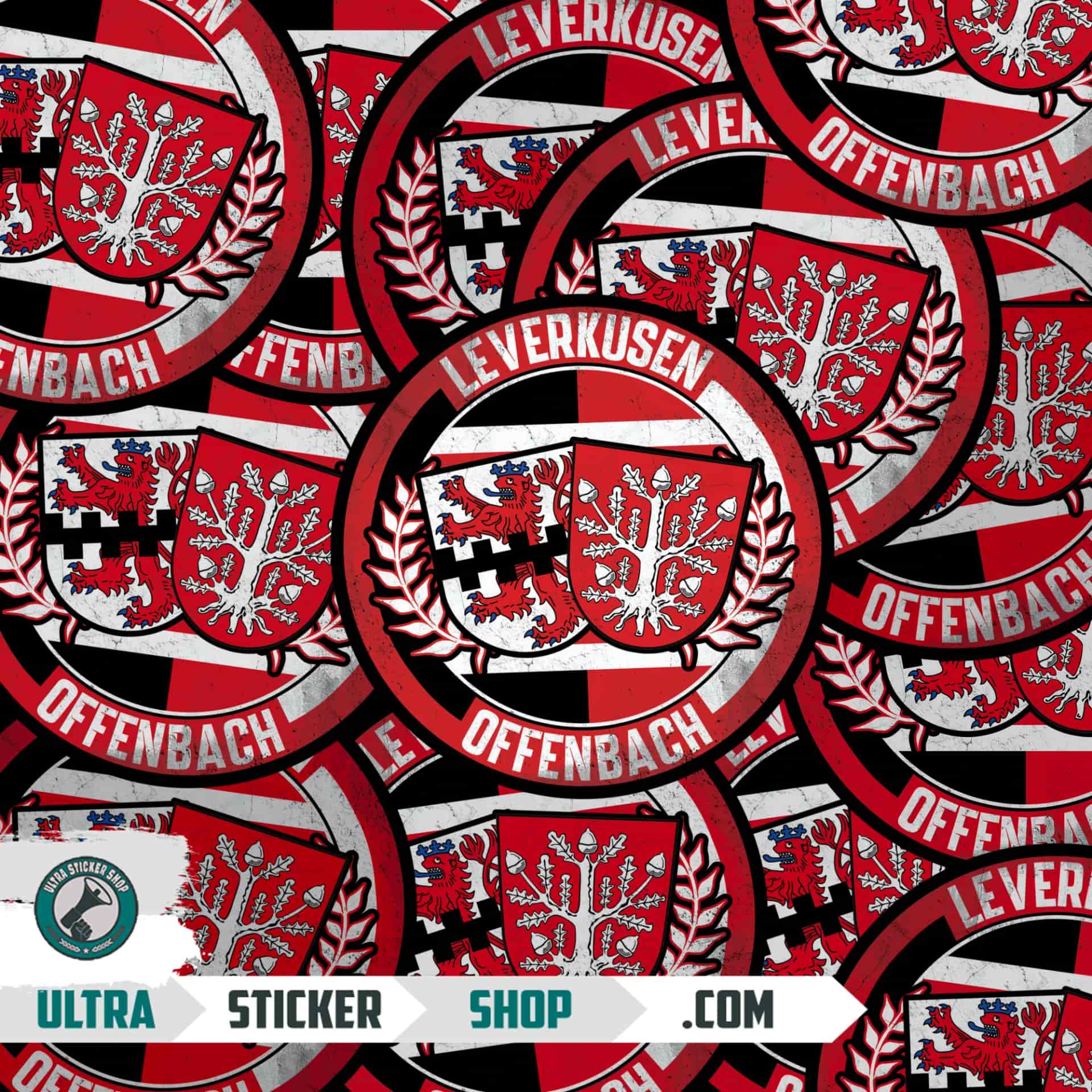 Leverkusen X Offenbach Aufkleber