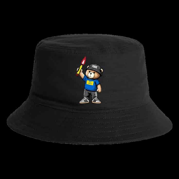 Lübeck 1966 bear Bucket Hat
