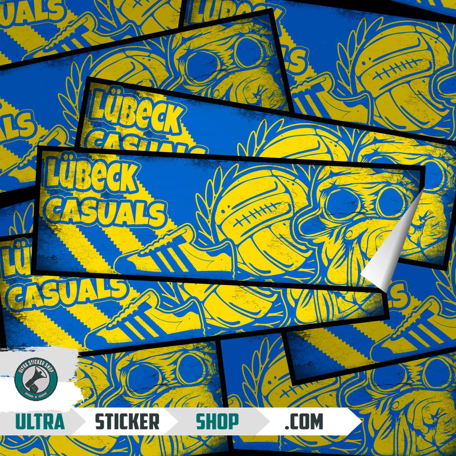 Lübeck casuals Aufkleber