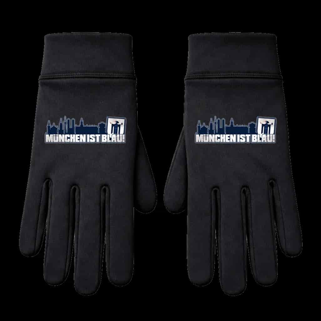 München ist Blau! Handschuhe