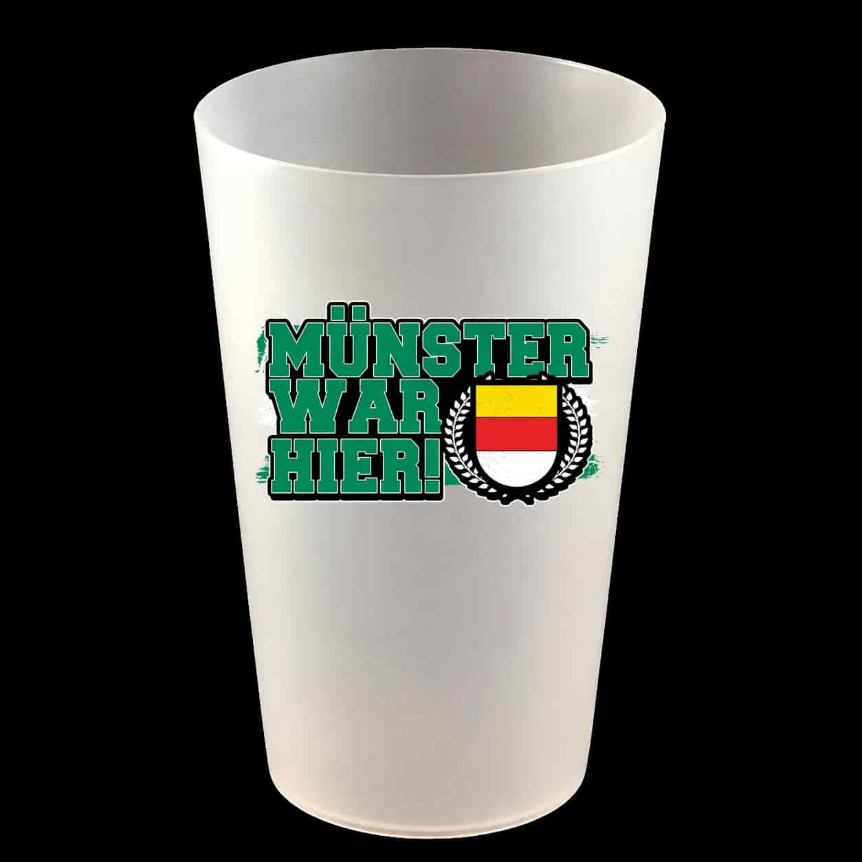Münster war hier Hartbecher