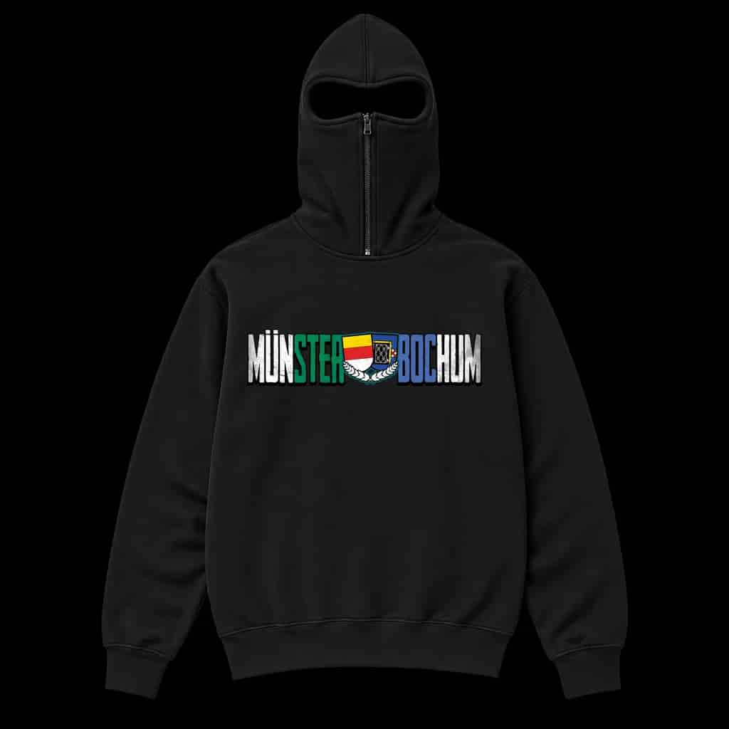 Münster X Bochum Ninja Kapuzenpullover