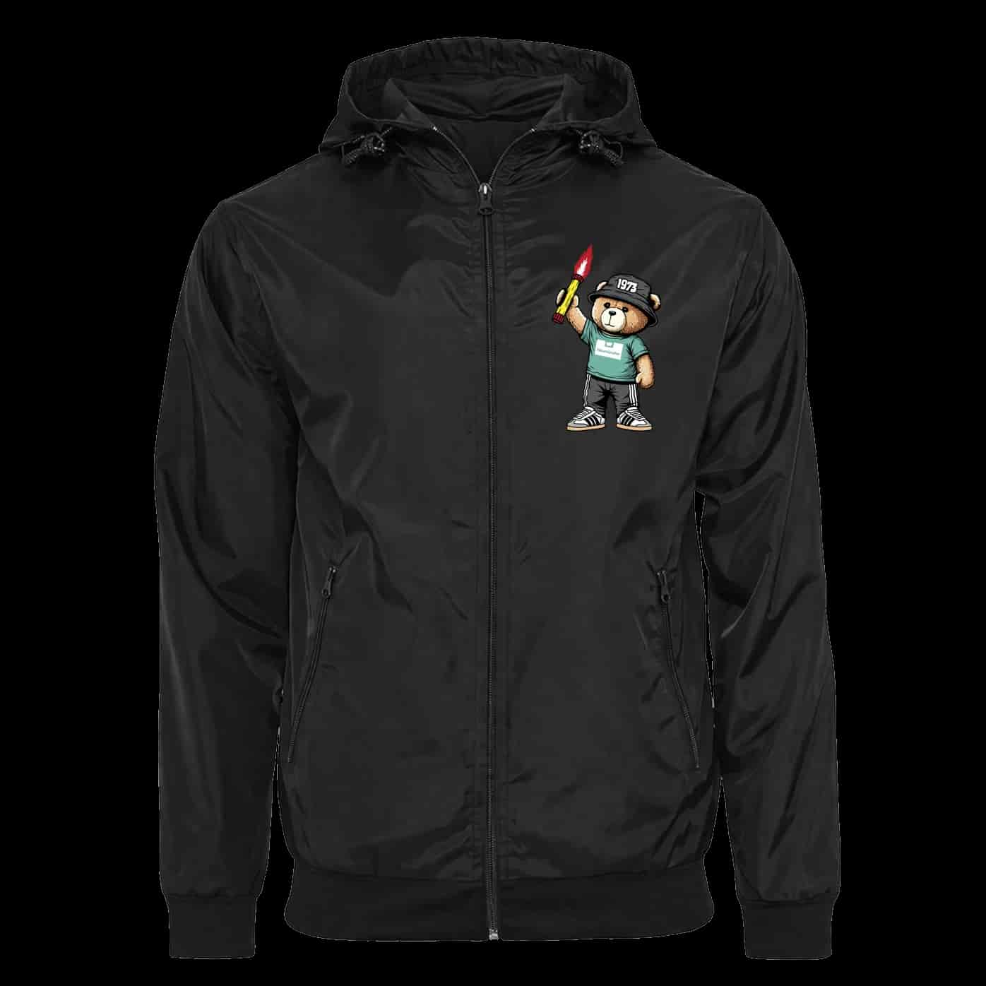 Neumünster 1973 bear Jacke mit abnehmbarer Balaclava