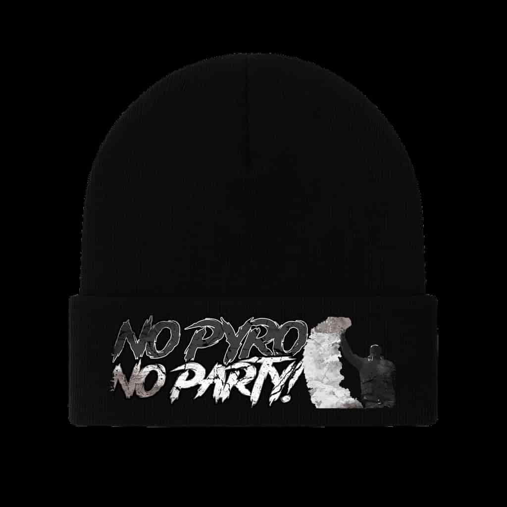 No pyro no party Mütze