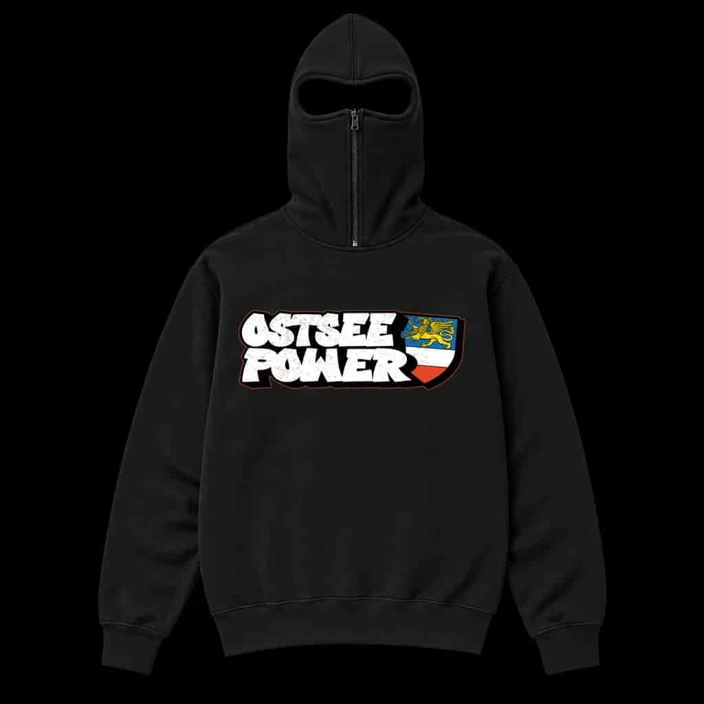 Ostsee power Ninja Kapuzenpullover