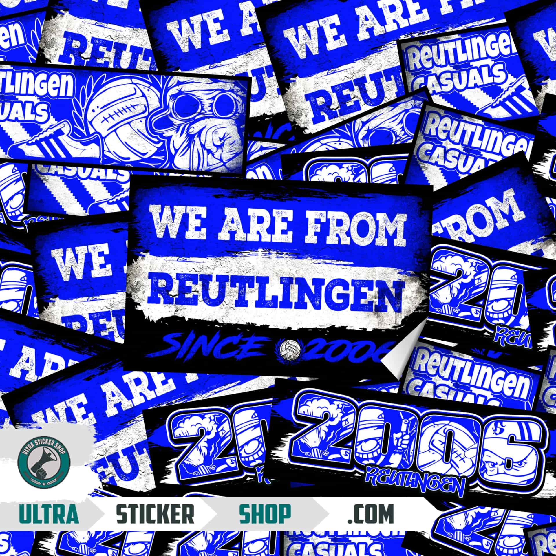 Reutlingen 2006 Aufkleber-Mix