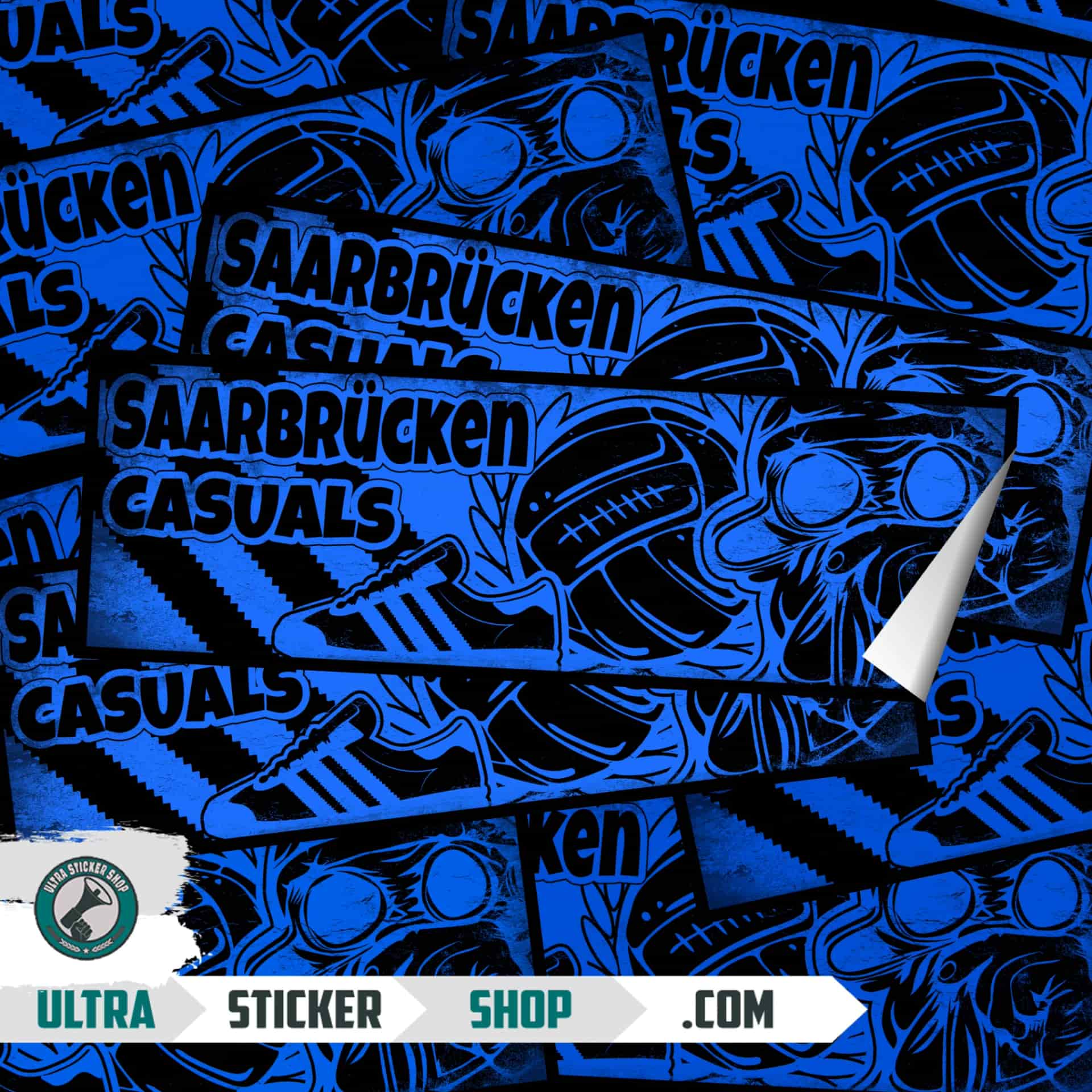 Saarbrücken casuals Aufkleber
