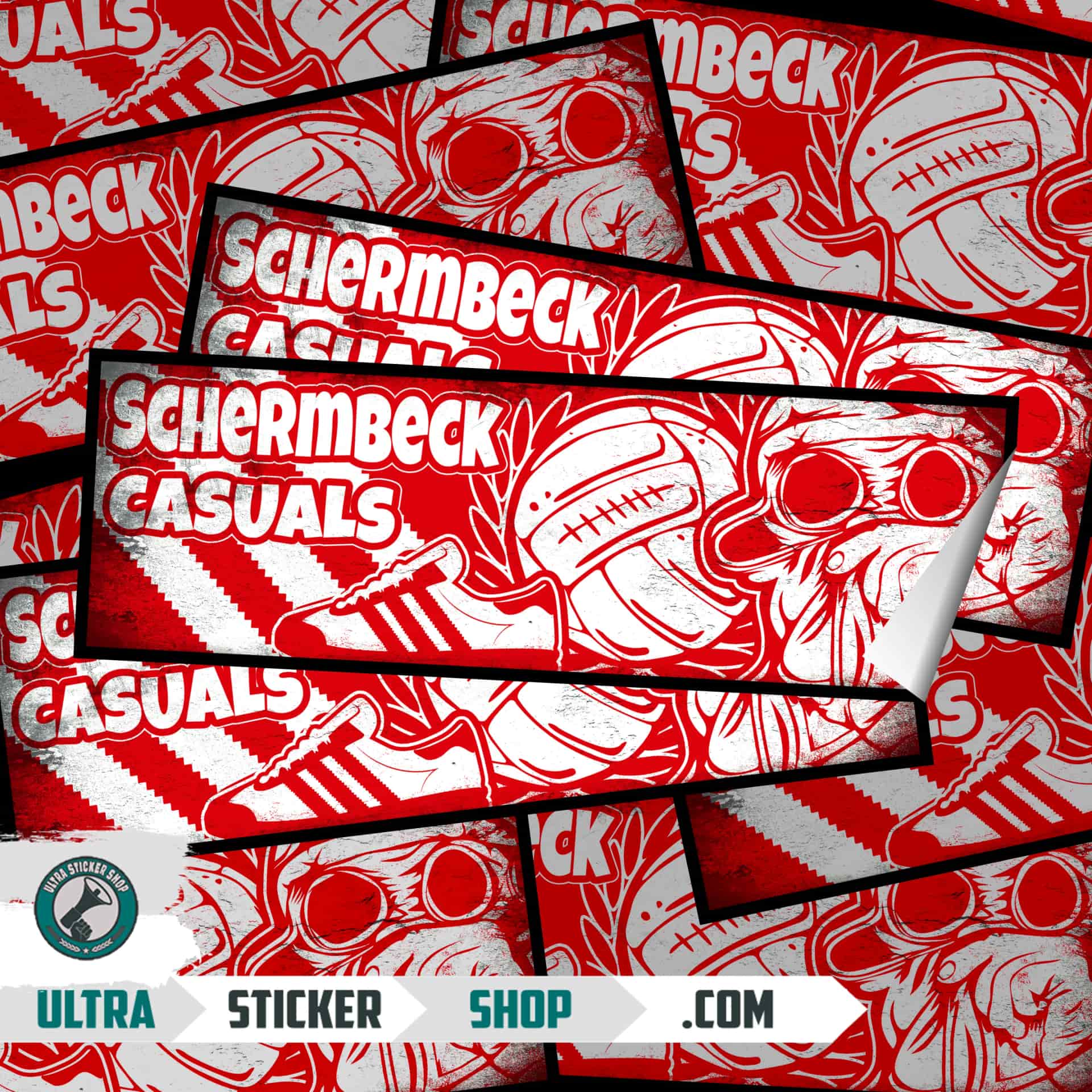Schermbeck casuals Aufkleber