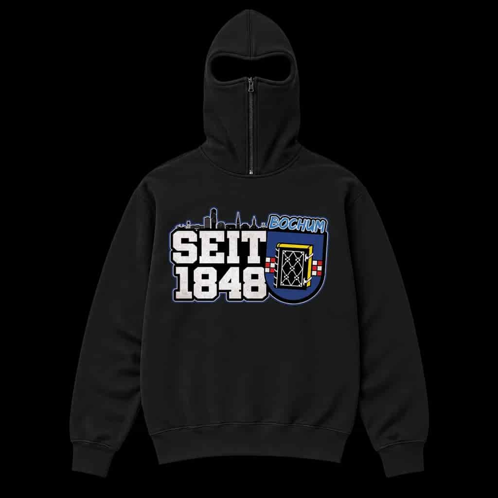 Seit 1848 Bochum Ninja Kapuzenpullover
