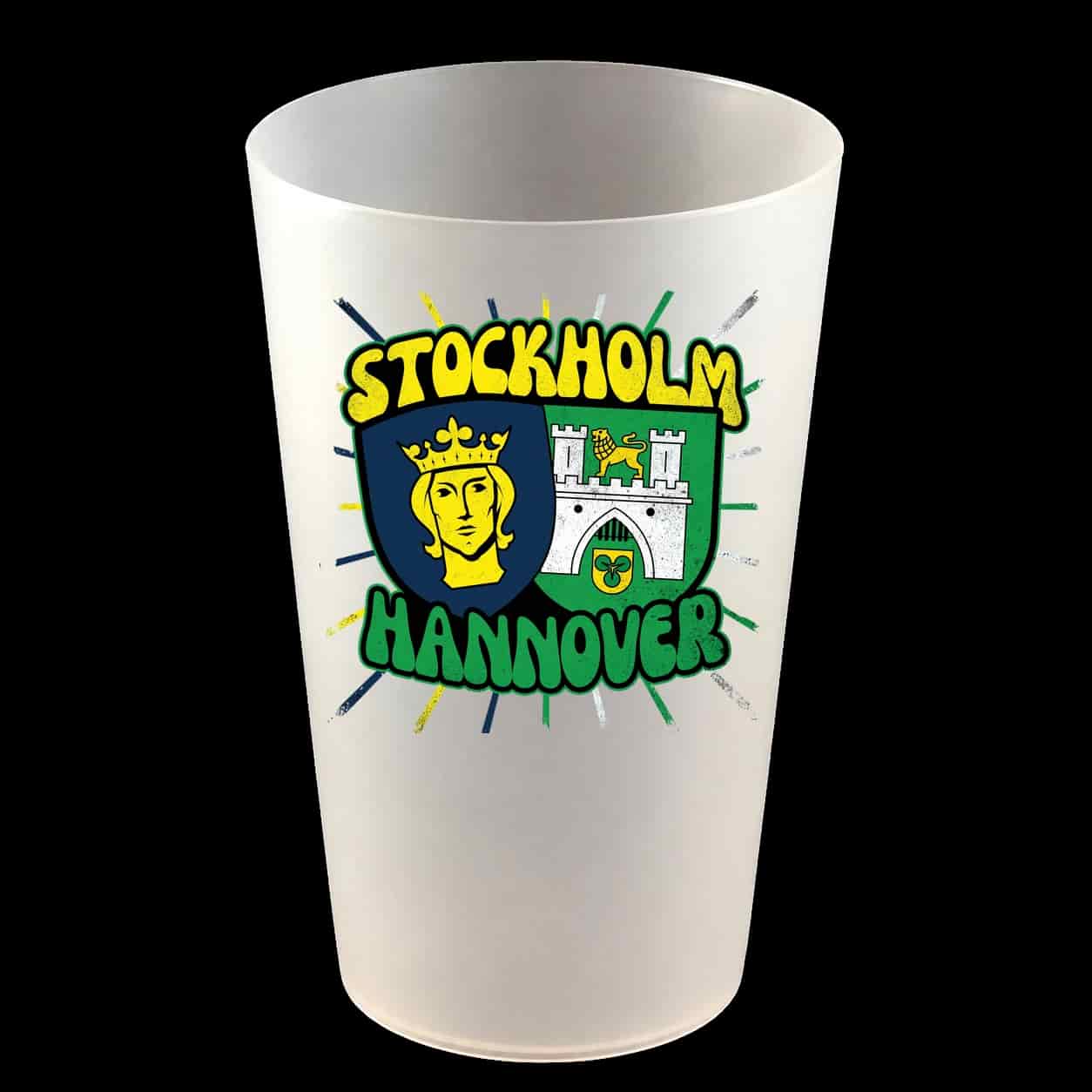 Stockholm X Hannover Hartbecher
