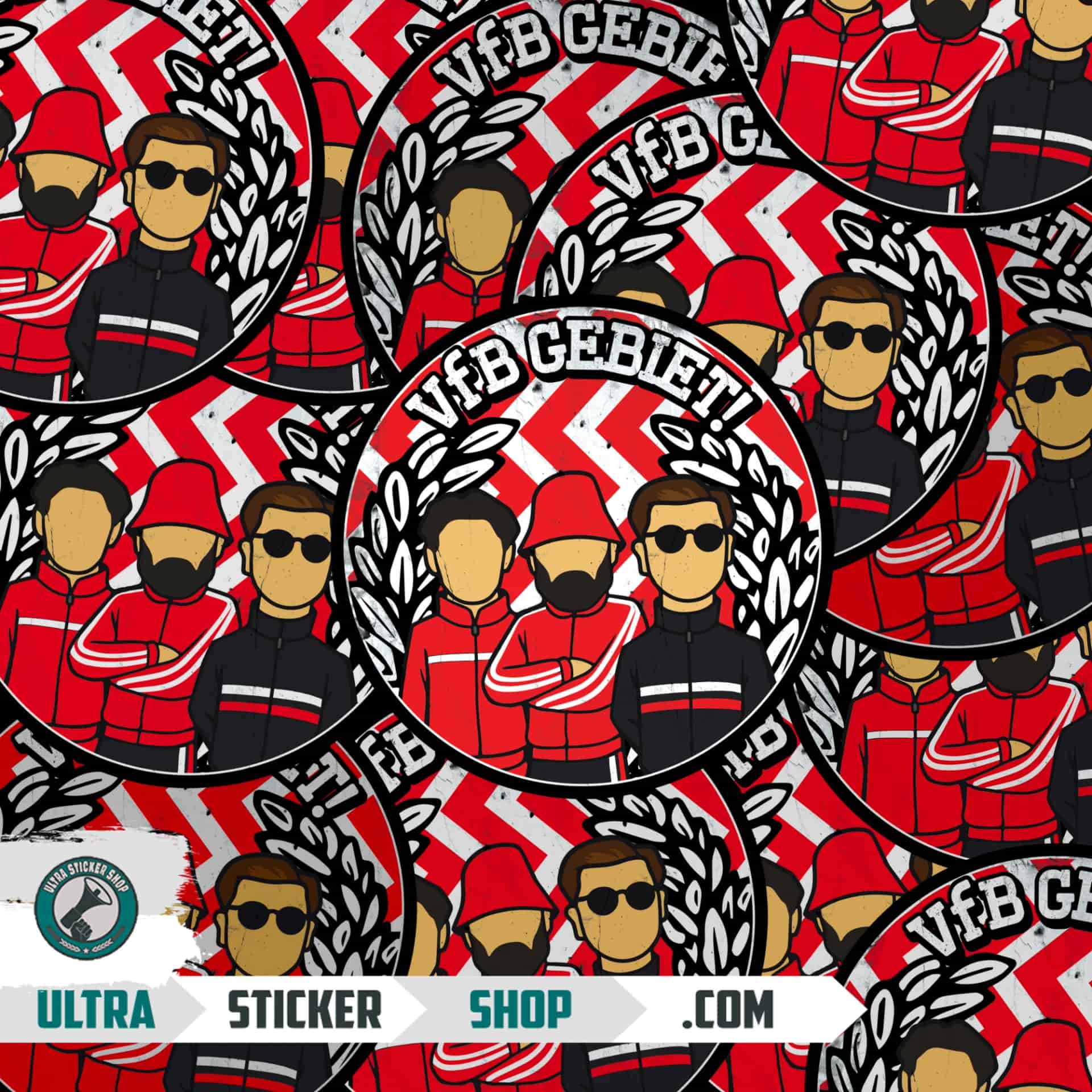 VFB Gebiet! Aufkleber