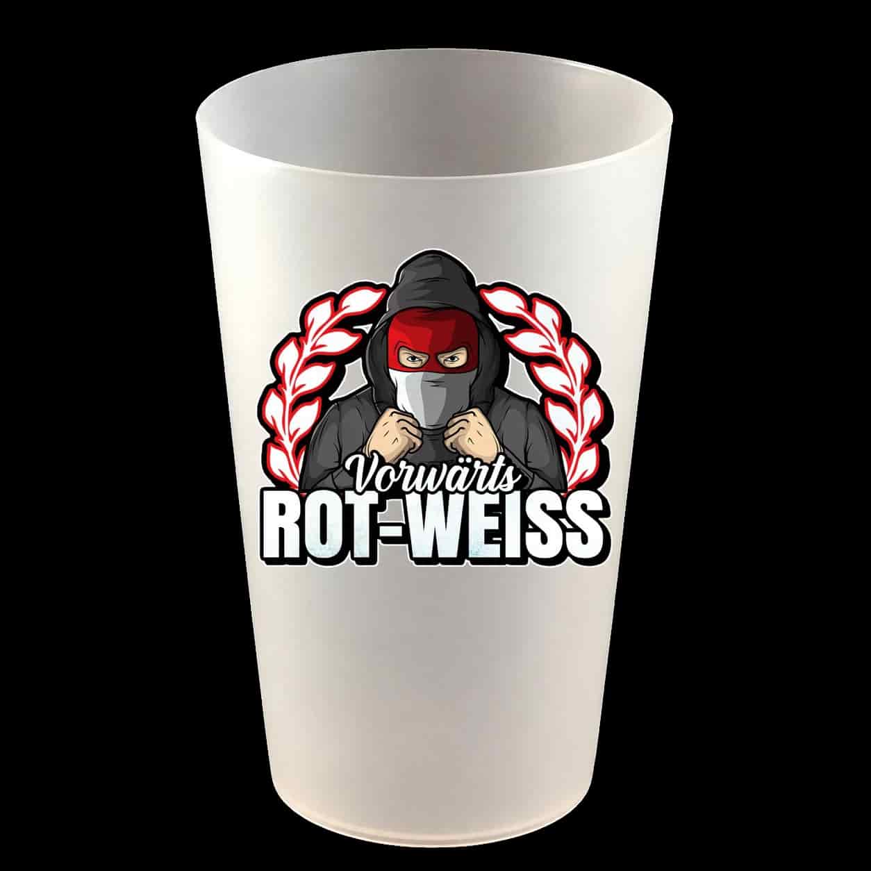 Vorwärts Rot-Weiss Hartbecher