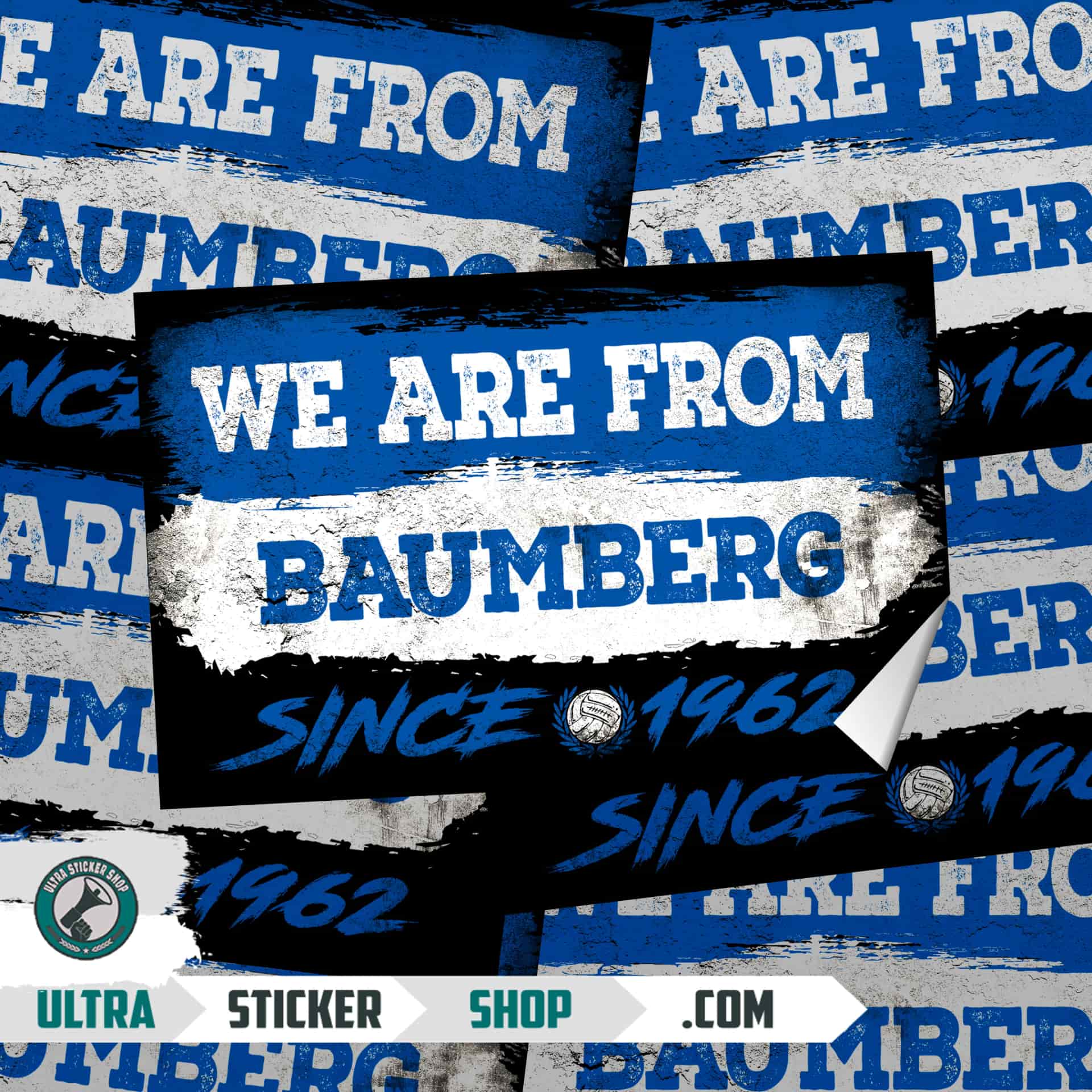 We Are From Baumberg 1962 Aufkleber