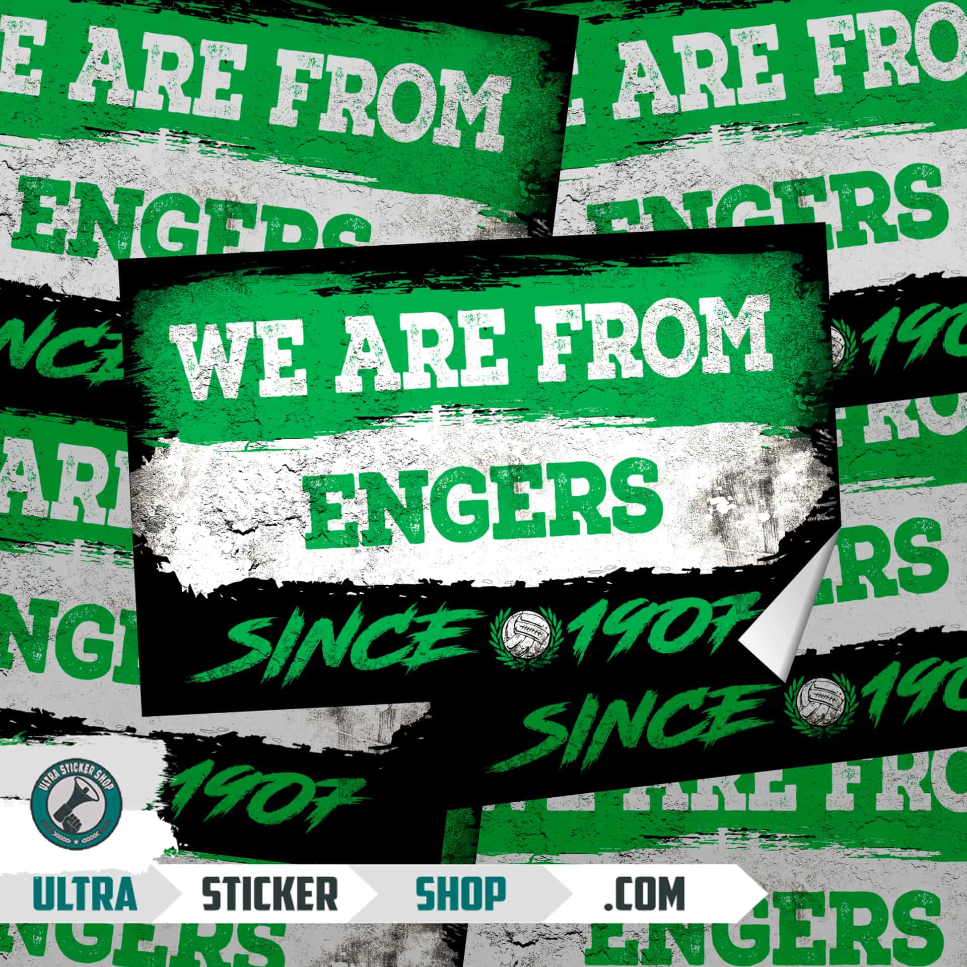 We Are From Engers 1907 Aufkleber