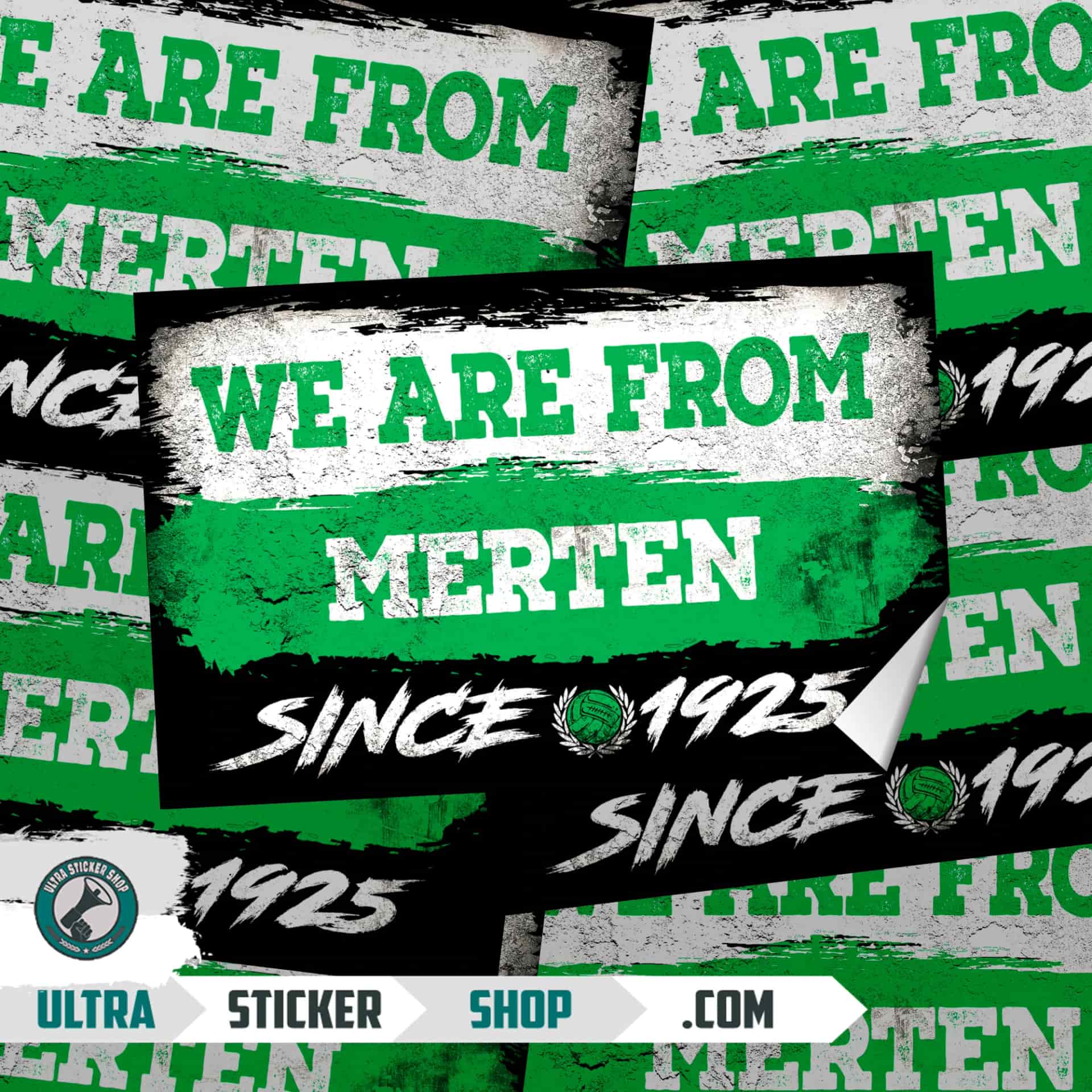 We Are From Merten 1925 Aufkleber