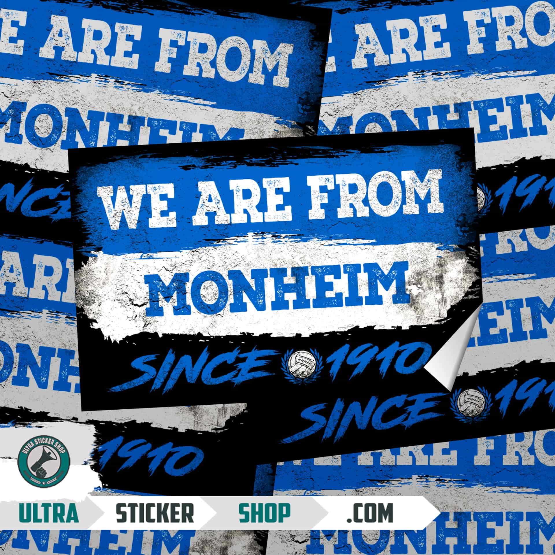 We Are From Monheim 1910 Aufkleber