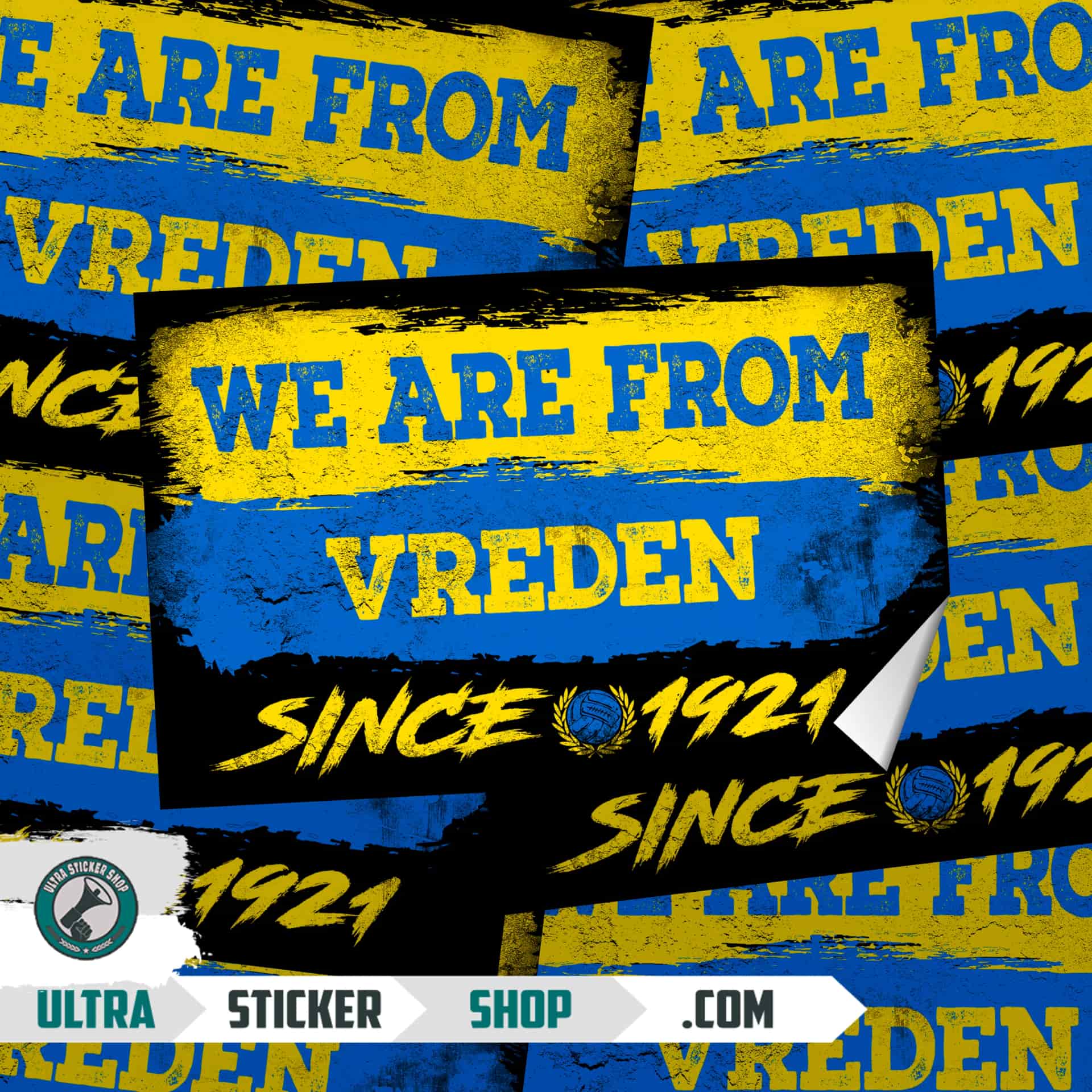We Are From Vreden 1921 Aufkleber