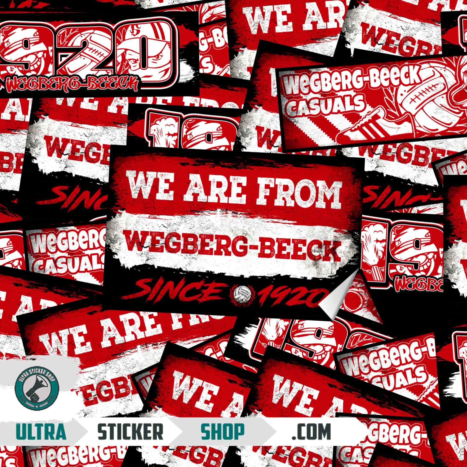 Wegberg-Beeck Aufkleber-Mix