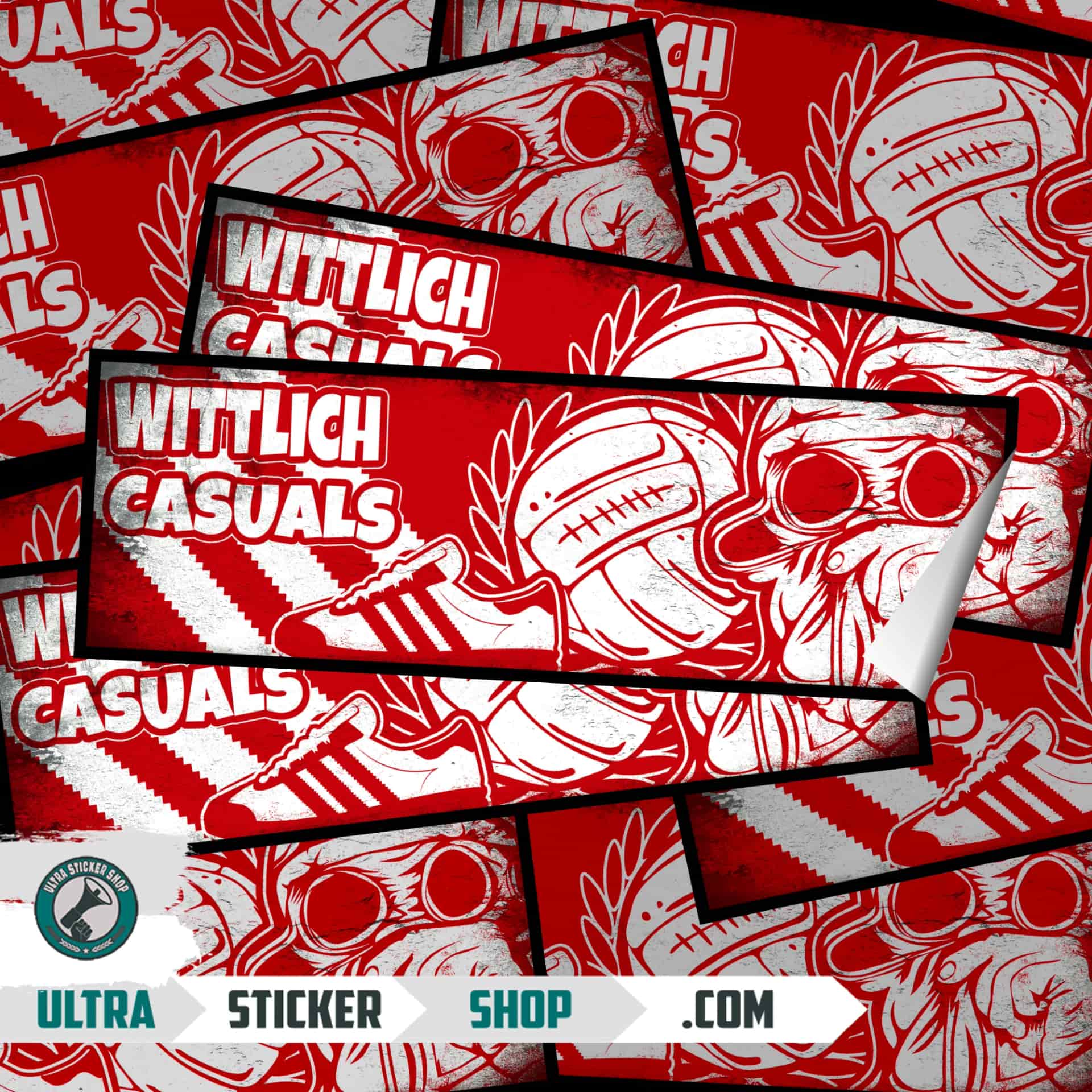 Wittlich casuals Aufkleber