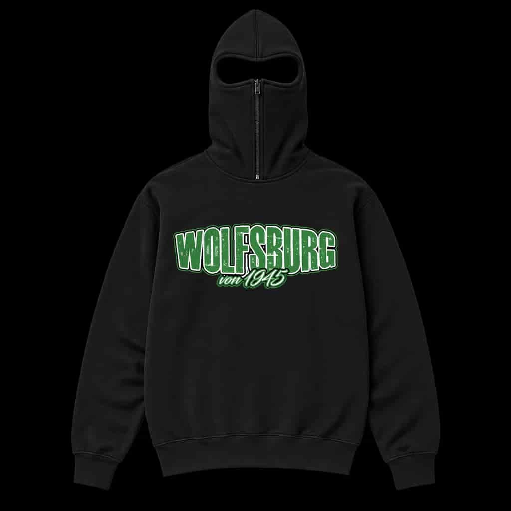 Wolfsburg von 1945 Ninja Kapuzenpullover