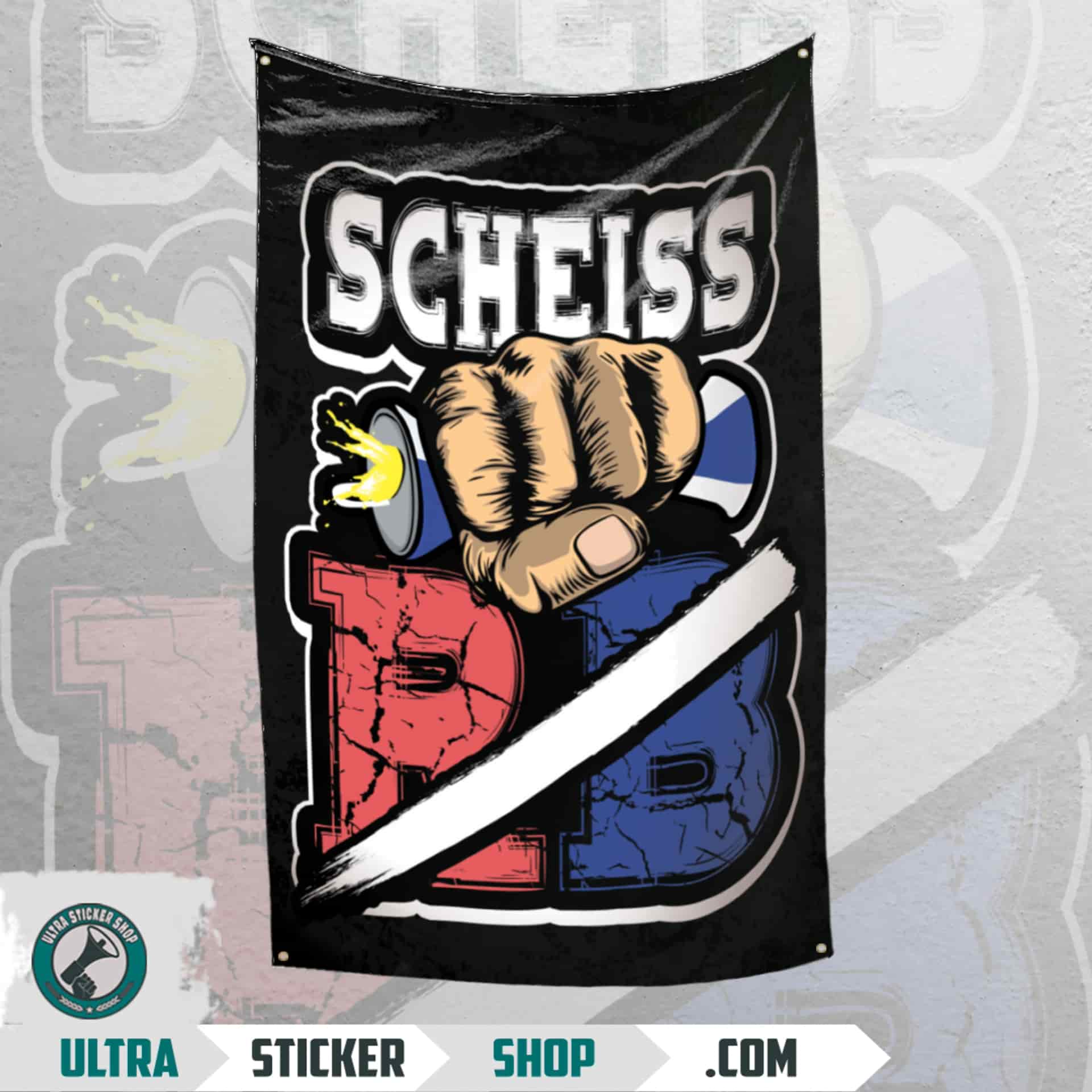 Scheiss RB Flagge