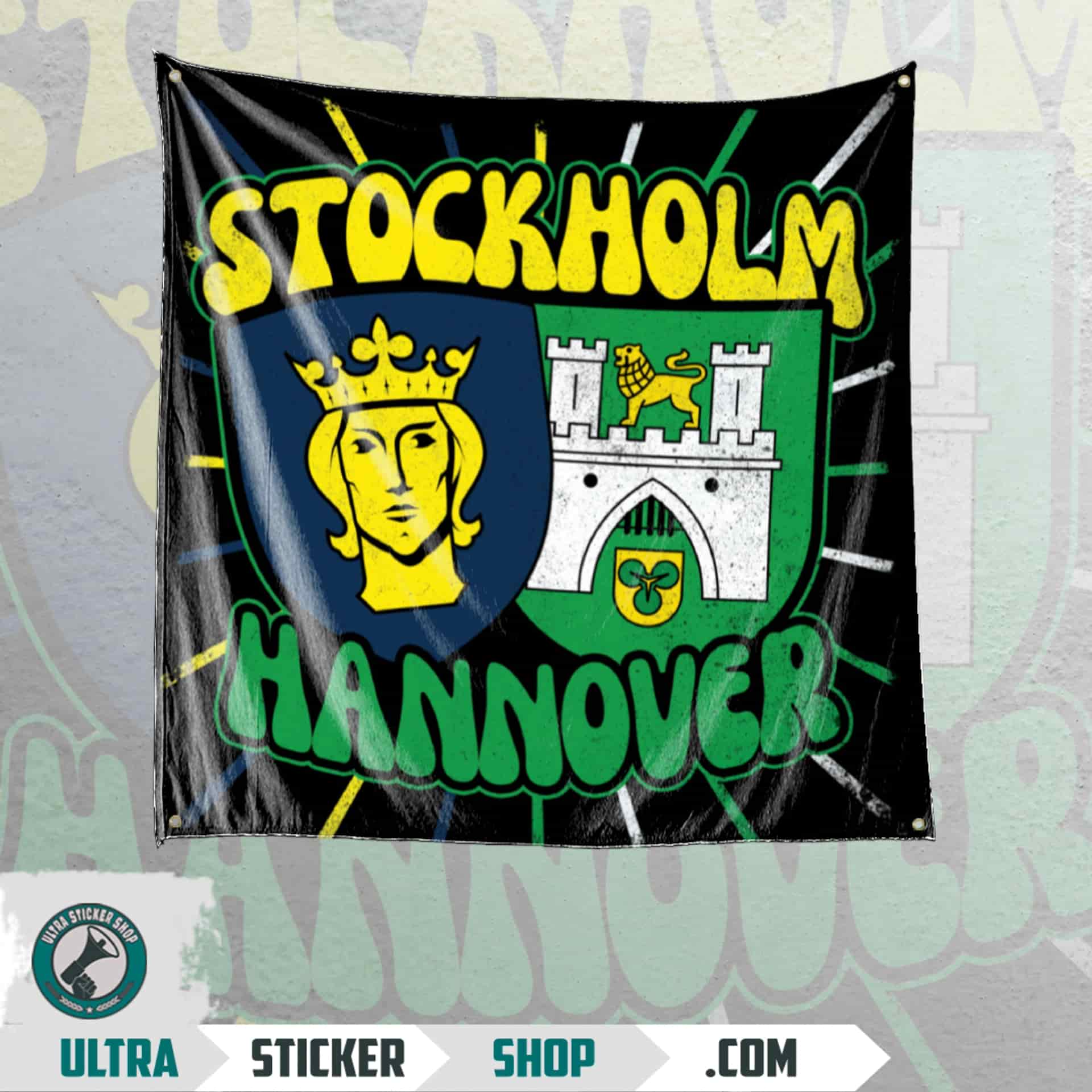 Stockholm X Hannover Flagge