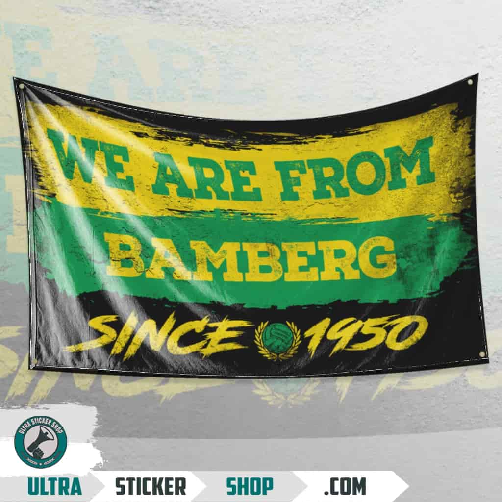 We Are From Bamberg 1950 Flagge