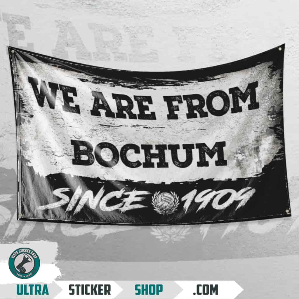 We Are From Bochum 1909 Flagge
