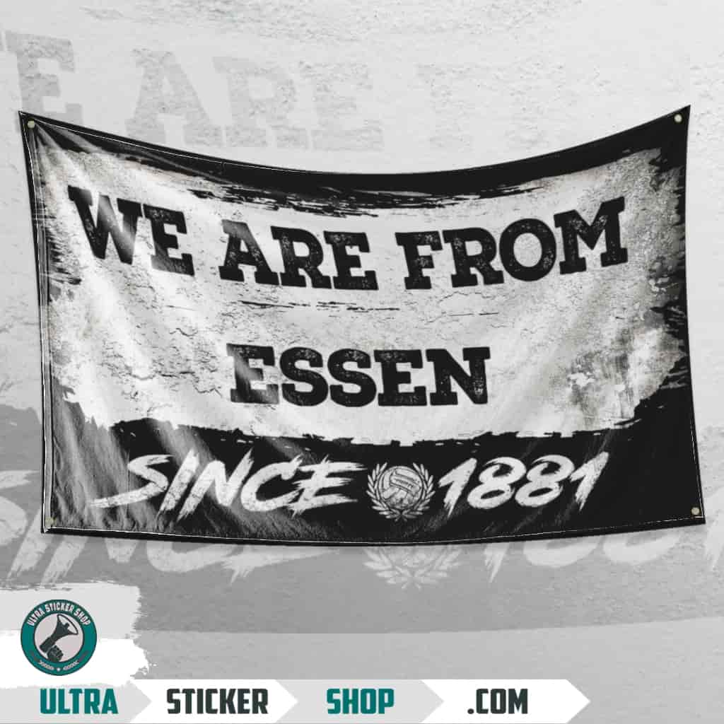 We Are From Essen 1881 Flagge