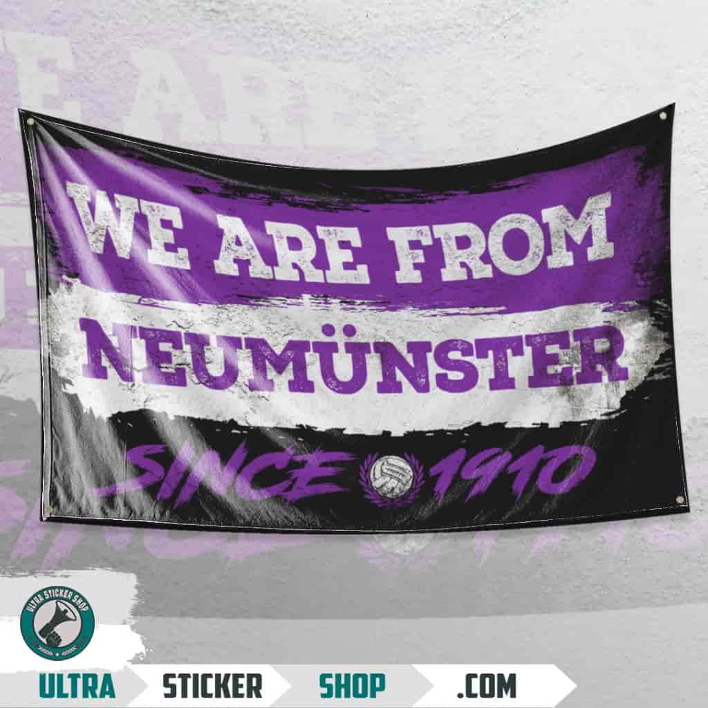 We Are From Neumünster 1910 Flagge
