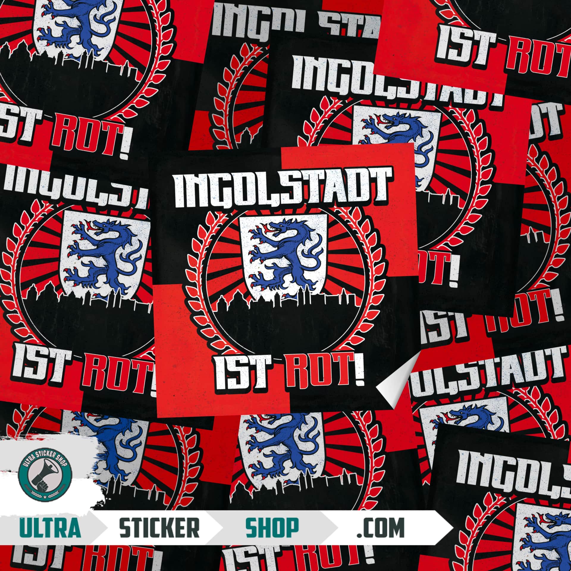 Ingolstadt ist rot