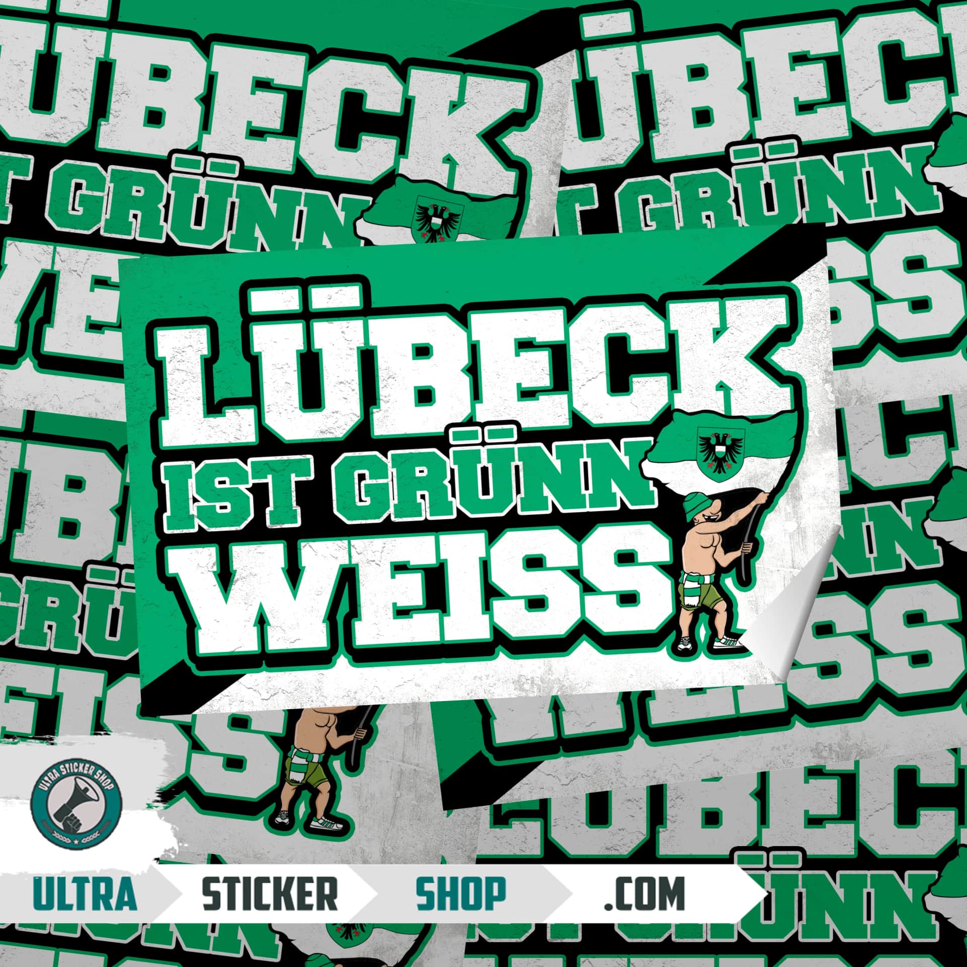 Lübeck ist Grünn weiss