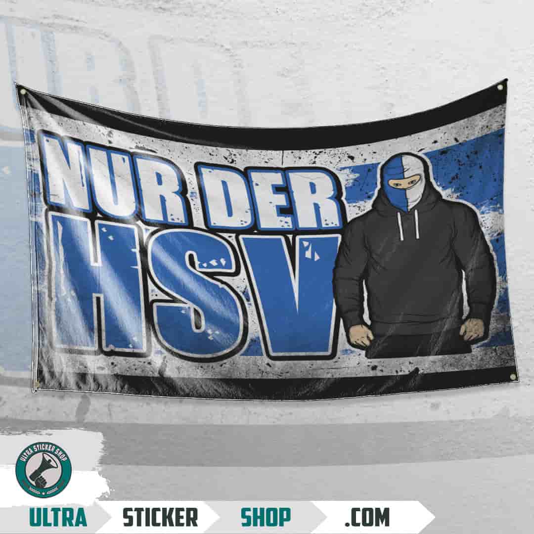 Nur Der HSV Flagge