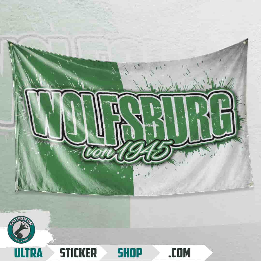 Wolfsburg von 1945 Flagge