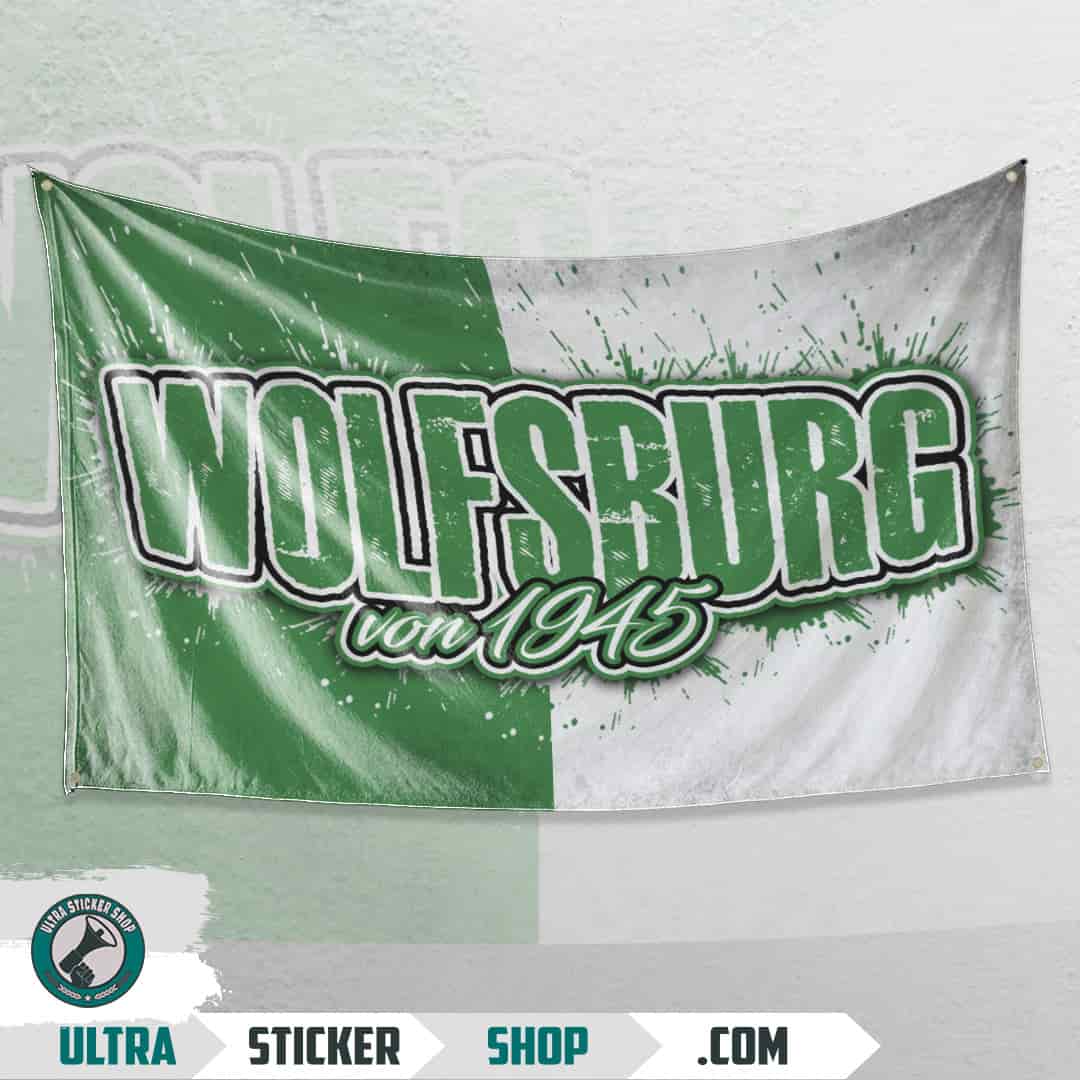 Wolfsburg von 1945 Flagge