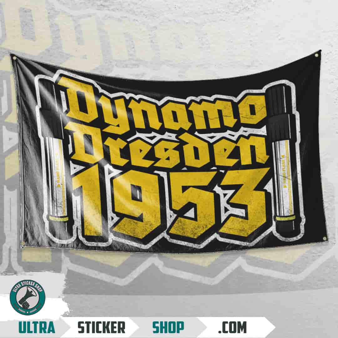 Dynamo Dresden 1953 Flagge