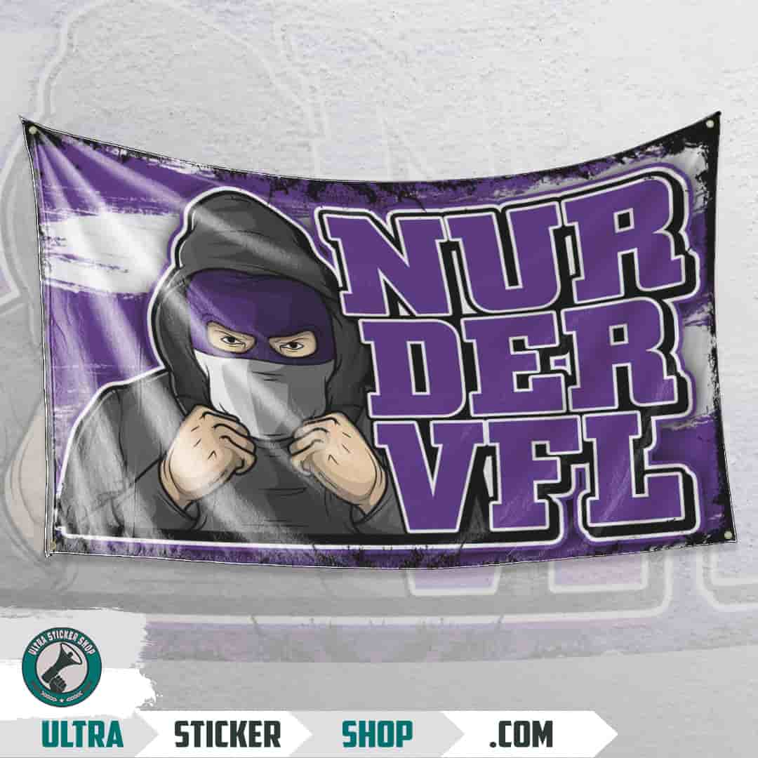 Nur Der VfL Flagge