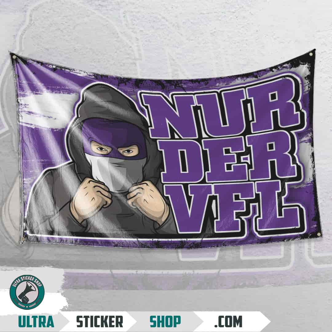 Nur Der VfL Flagge