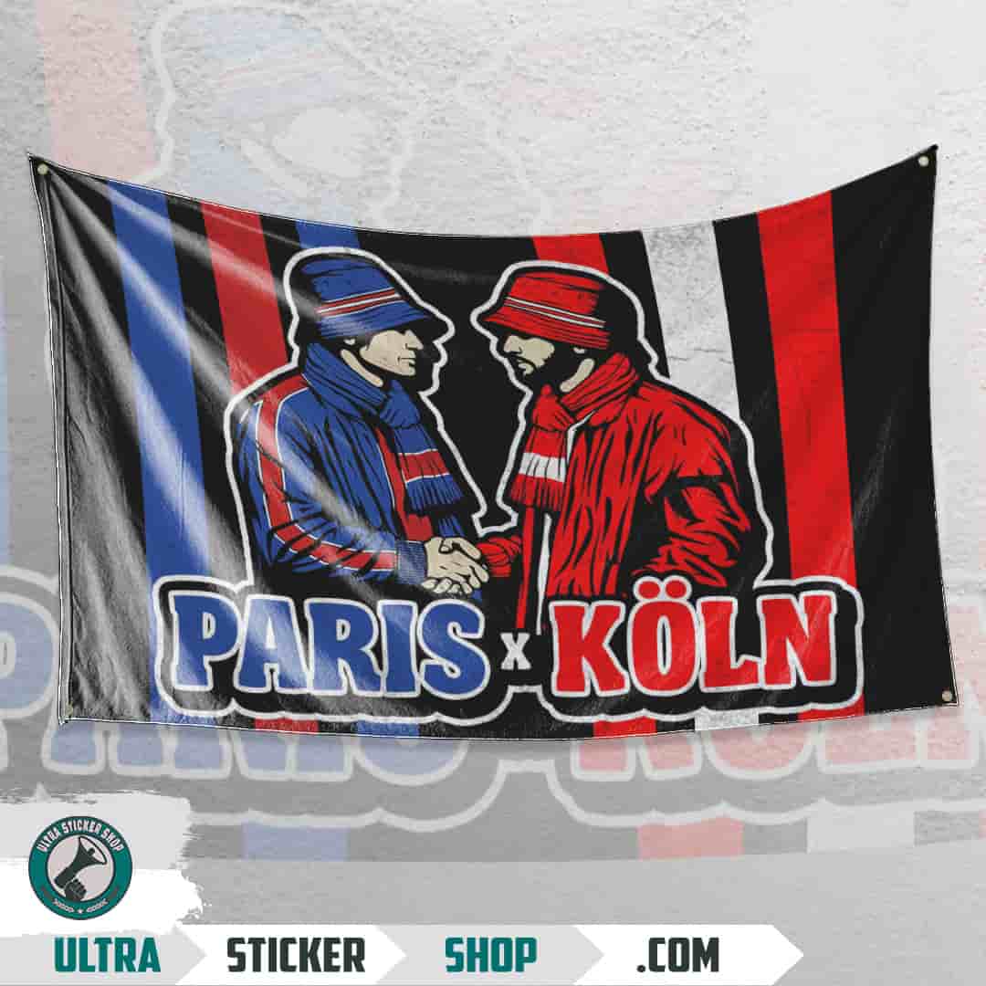 Paris X Köln Flagge