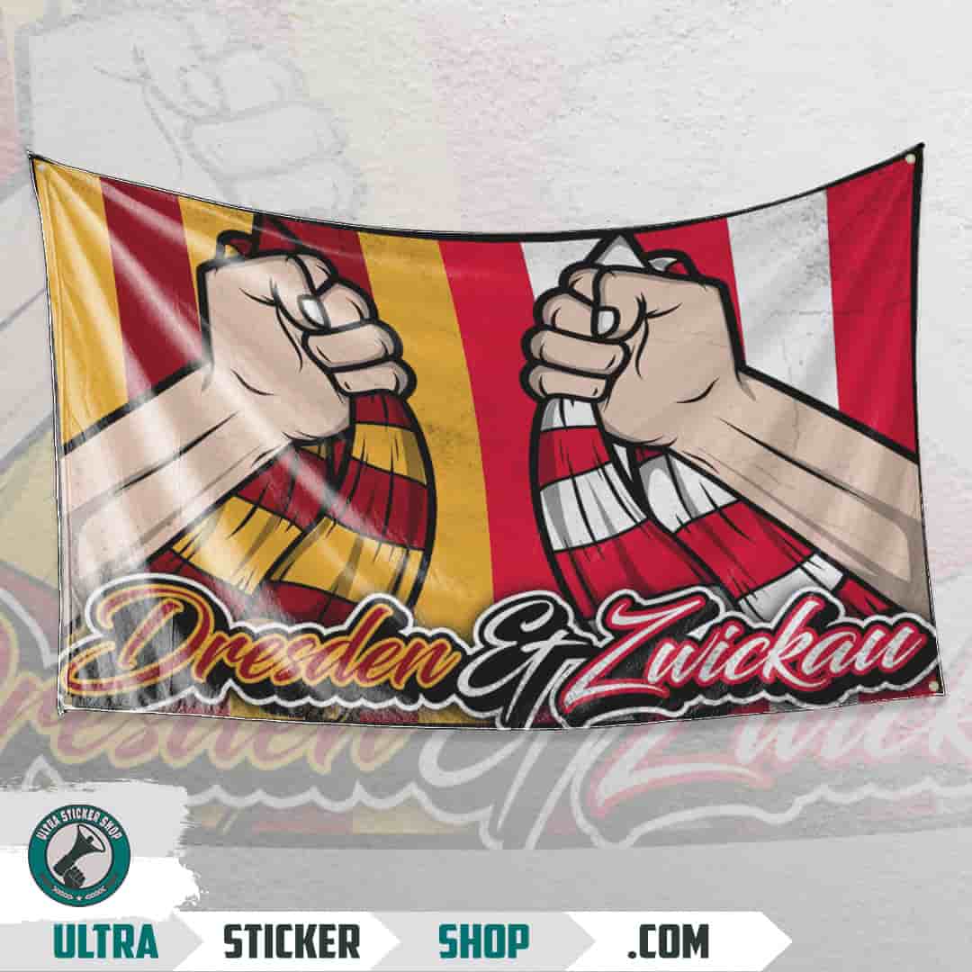 Dresden et Zwickau Flagge