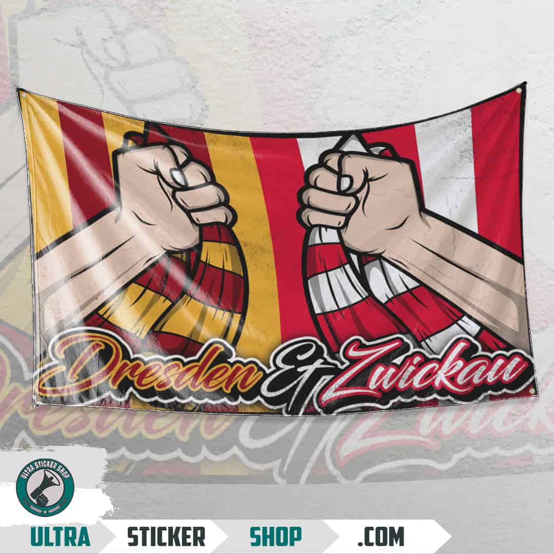 Dresden et Zwickau Flagge