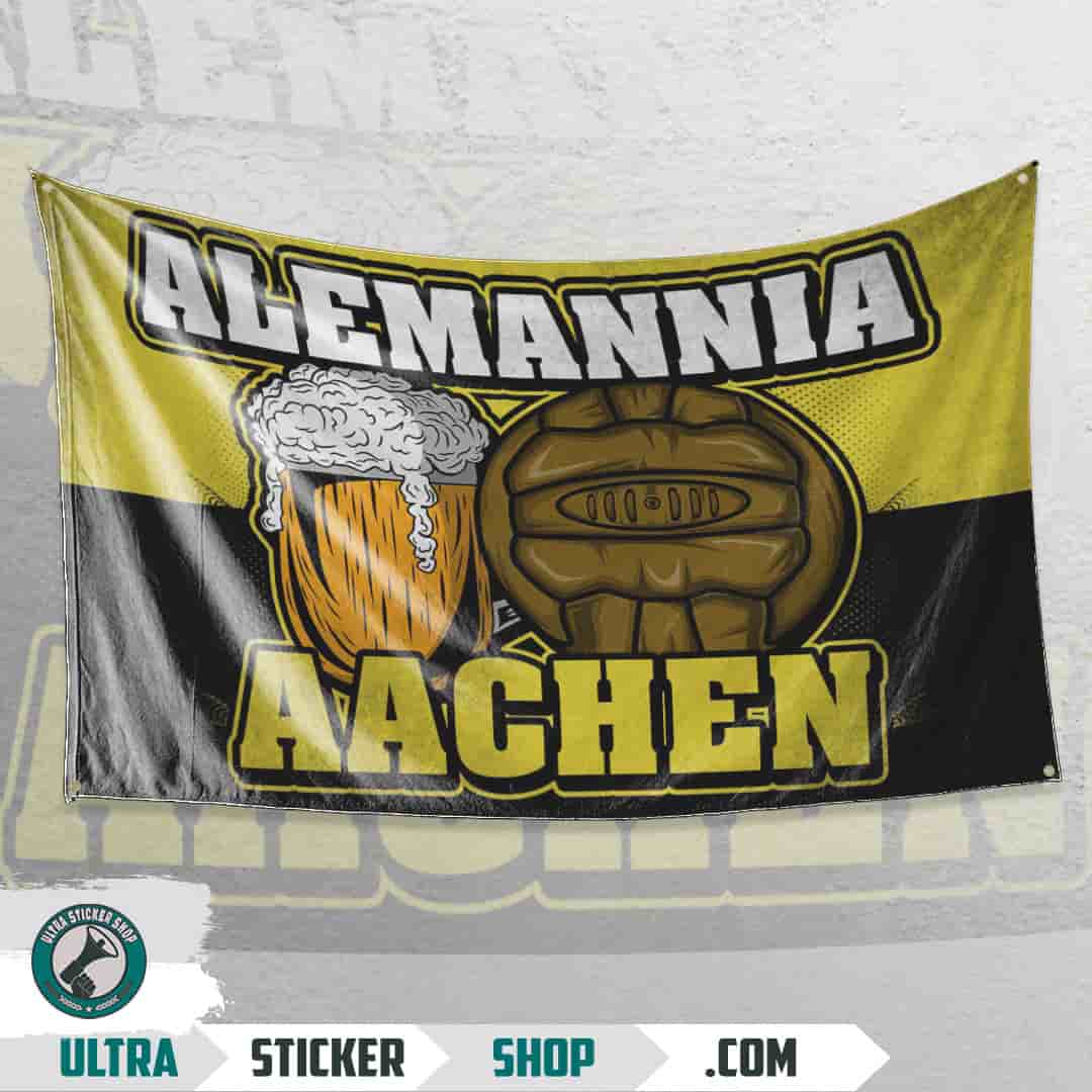 Alemannia Aachen Flagge